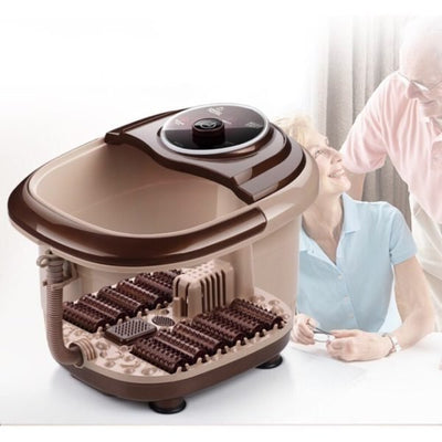 Heated Foot Bath Massager With Electric Heating Soaking Pedicure Tub