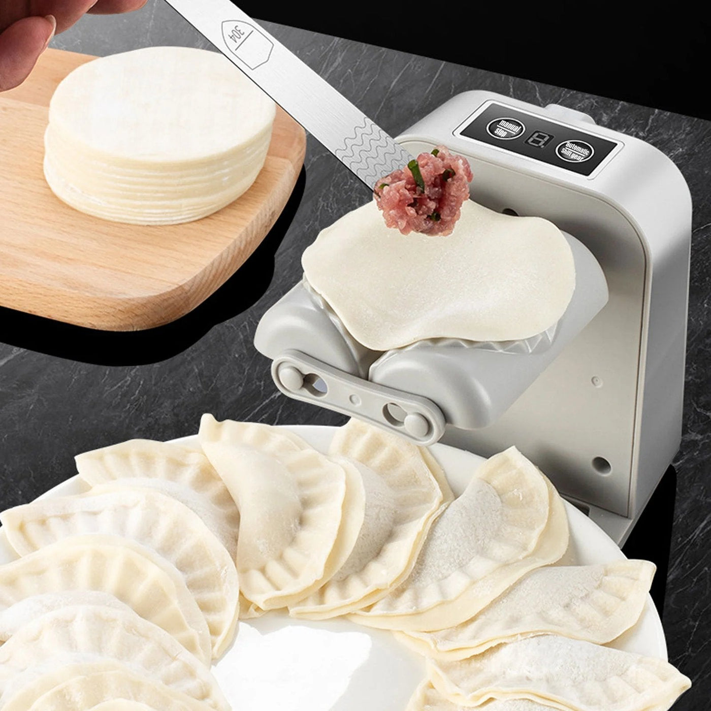 Fully Automatic Dumpling Machine For Easy Household Dumpling Making