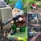 Army Gnome Garden Statue Decorative Outdoor Lawn Ornament Sculpture