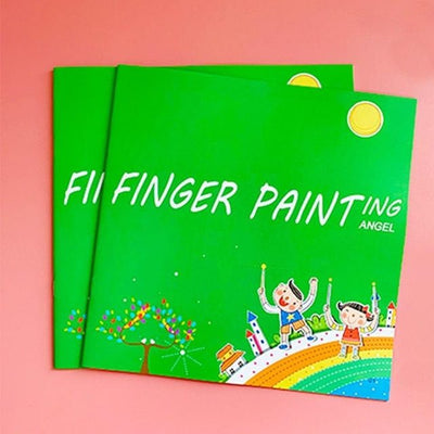 Finger Painting Kit 12 Colors Washable Non Toxic Paint Set For Kids