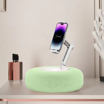 Tablet And Phone Pillow Stand With Multi-Angle Adjustable Holder