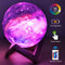 Galaxy Moon Lamp Night Light 16 Colors Touch Remote Control
