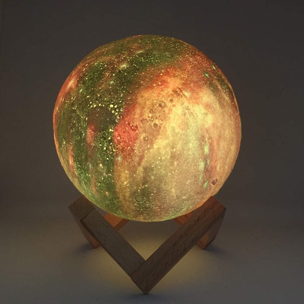 Galaxy Moon Lamp Night Light 16 Colors Touch Remote Control
