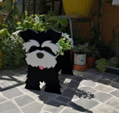 Dog Garden Pot Decorative Outdoor Flower Planter For Yard