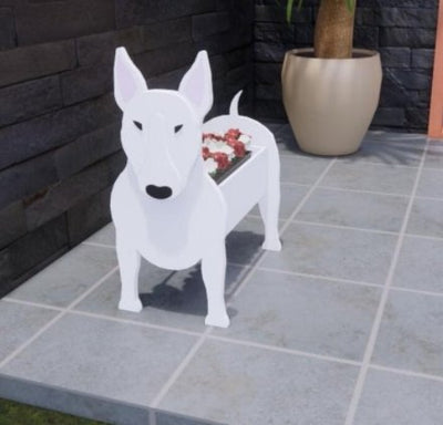 Dog Garden Pot Decorative Outdoor Flower Planter For Yard