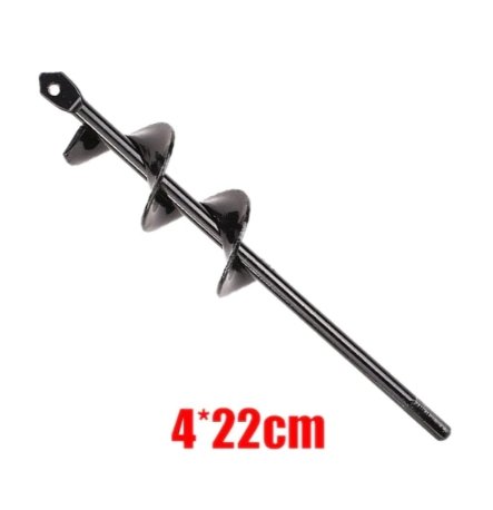 Garden Auger Drill Bit Spiral Spiral Drill For Easy Planting