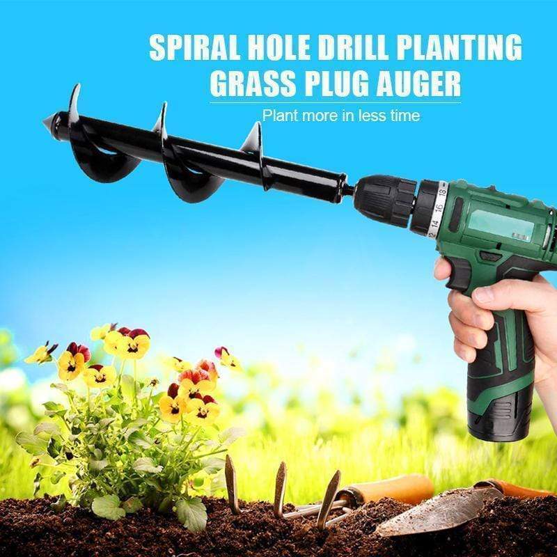 Garden Auger Drill Bit Spiral Spiral Drill For Easy Planting