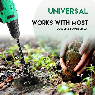 Garden Auger Drill Bit Spiral Spiral Drill For Easy Planting