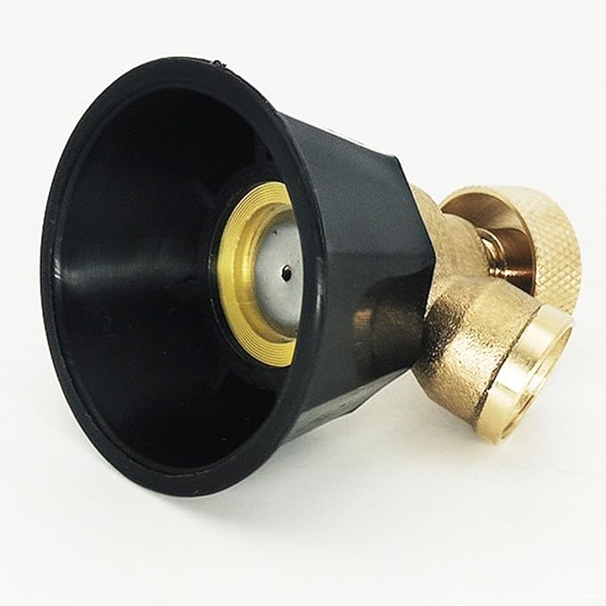 Garden Hose Nozzle Sprayer Adjustable Copper Water Outlet For Gardening