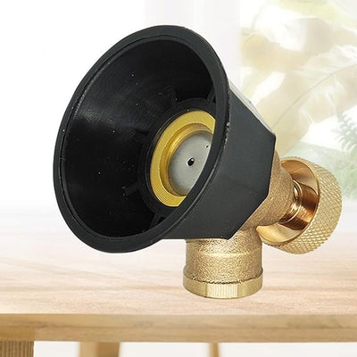 Garden Hose Nozzle Sprayer Adjustable Copper Water Outlet For Gardening