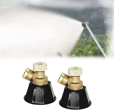 Garden Hose Nozzle Sprayer Adjustable Copper Water Outlet For Gardening