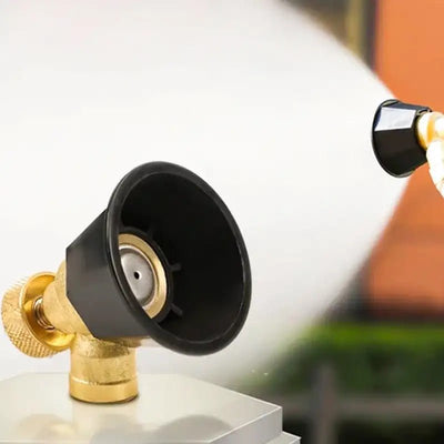 Garden Hose Nozzle Sprayer Adjustable Copper Water Outlet For Gardening