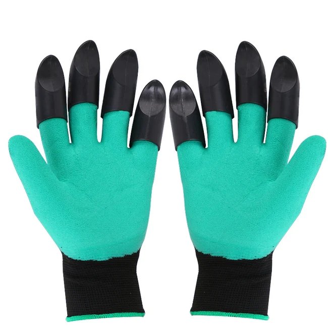 Gardening Gloves With Claw Tools For Easy Digging And Planting