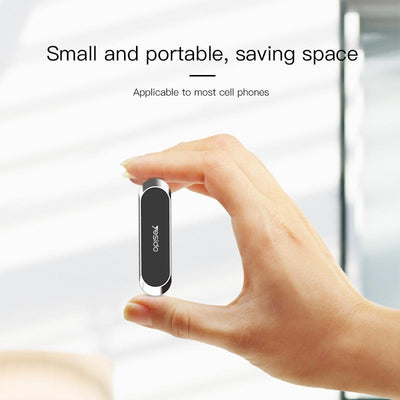 Magnetic Car Phone Holder Mini Strip Mount For Vehicles