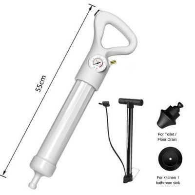 Air Plunger For Toilet Unclogging And Drain Cleaning Tool