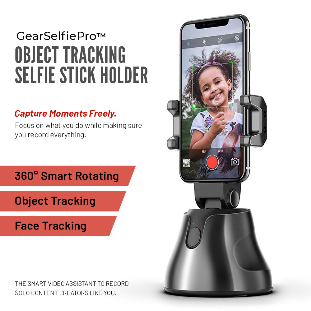 Auto Face Tracking Tripod For Smooth Video Recording And Streaming