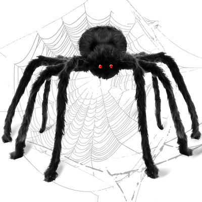 Giant Halloween Spider Decoration Realistic Scary Indoor Outdoor Decor
