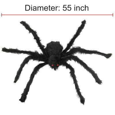 Giant Halloween Spider Decoration Realistic Scary Indoor Outdoor Decor