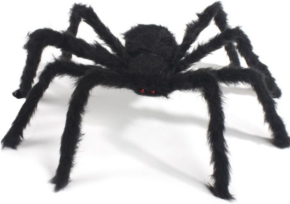 Giant Halloween Spider Decoration Realistic Scary Indoor Outdoor Decor