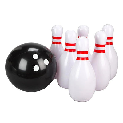 Giant Inflatable Bowling Set Fun Outdoor Yard Game For All Ages