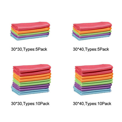 Microfiber Cleaning Cloth Soft Durable Lint Free For All Surfaces