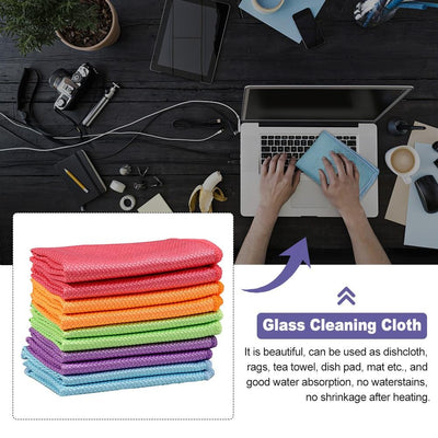 Microfiber Cleaning Cloth Soft Durable Lint Free For All Surfaces