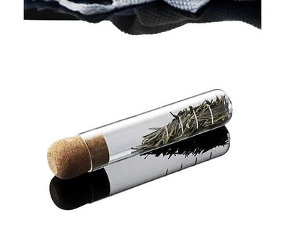 Glass Test Tube Tea Infuser Reusable Loose Leaf Tea Strainer