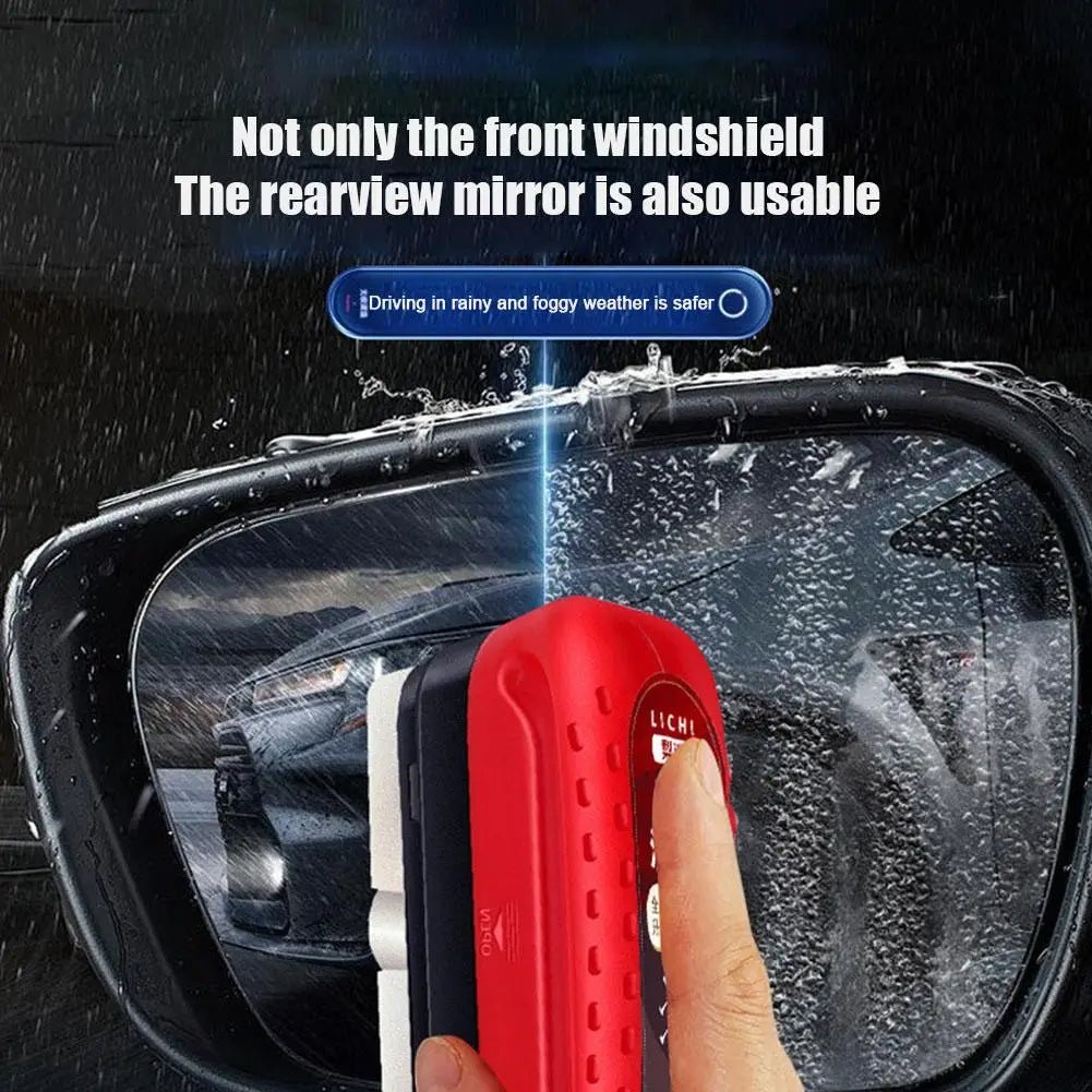 Powerful Windshield Cleaner Glass Brush Prevents Rain Fog