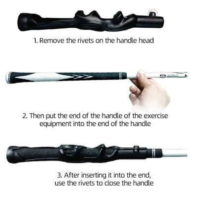 Golf Grip Training Aid Practice Tool For Improved Swing Control