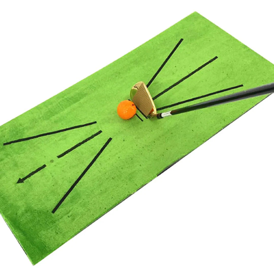 Golf Training Mat With Swing Detection And Divot For Indoor Outdoor Use