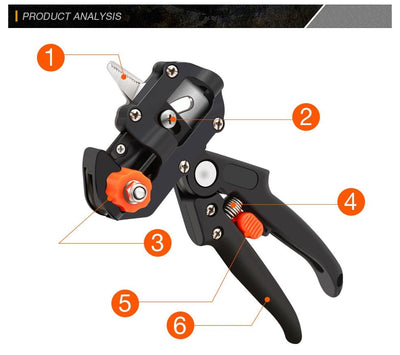 Grafting Tool Kit With Precision Scissors For Easy Gardening