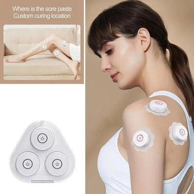 Graphene Infrared TENS Massager Heating Acupoint Pain Relief Device