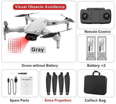 RC Drone With 8K Camera GPS 5G Dual Lens 2-Axis Gimbal