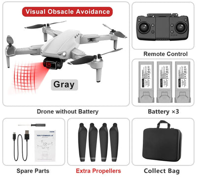 RC Drone With 8K Camera GPS 5G Dual Lens 2-Axis Gimbal