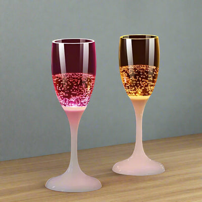 LED Flashing Party Wine Glass Multi-Color Light Up Drinkware