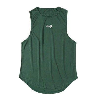 Men's Gym Tank Top Sleeveless Quick-Dry Workout Shirt For Fitness
