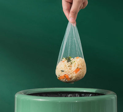 Sink Strainer Rack With Disposable Net For Food Residue Catching