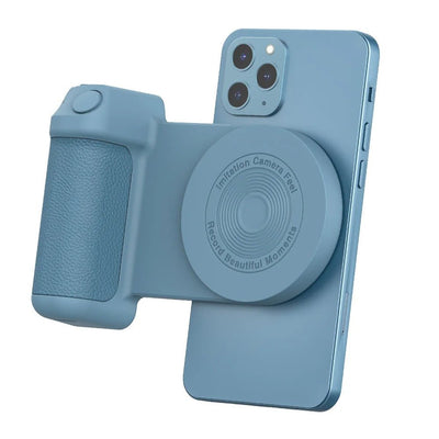 Grip Anti-Shake Phone Holder Magnetic Wireless Charger For Android IOS