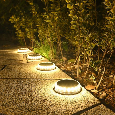Ground Garden Solar Lights 17 LED Waterproof Lawn Pathway Patio Lighting