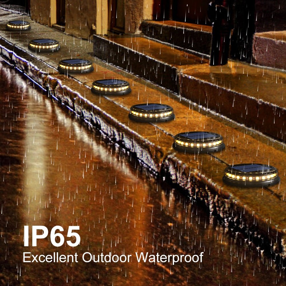 Ground Garden Solar Lights 17 LED Waterproof Lawn Pathway Patio Lighting