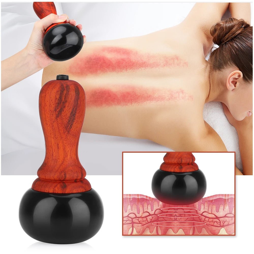 Gua Sha Hot Stone Massager For Home SPA Pain Relief Therapy