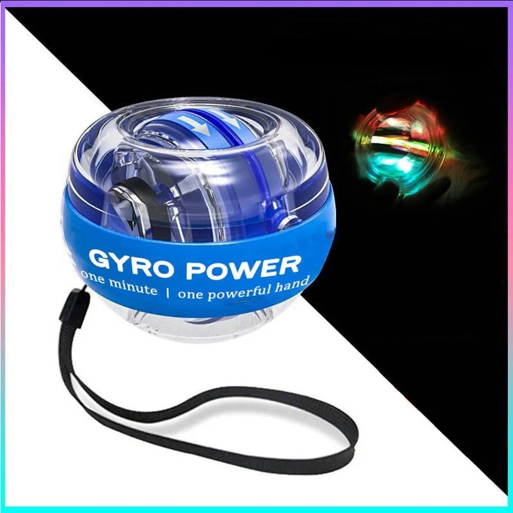 Gyroscopic Powerball Forearm Exerciser For Wrist Strength And Muscle Training