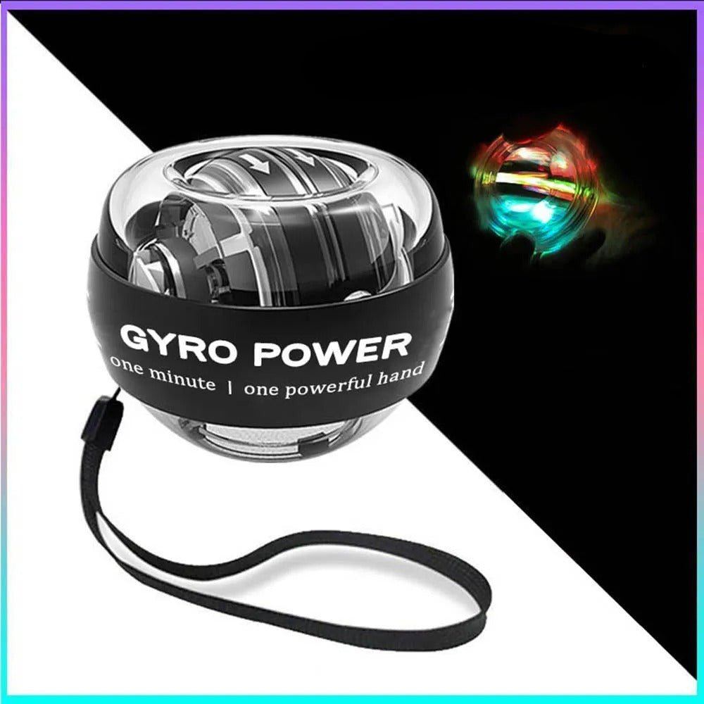 Gyroscopic Powerball Forearm Exerciser For Wrist Strength And Muscle Training
