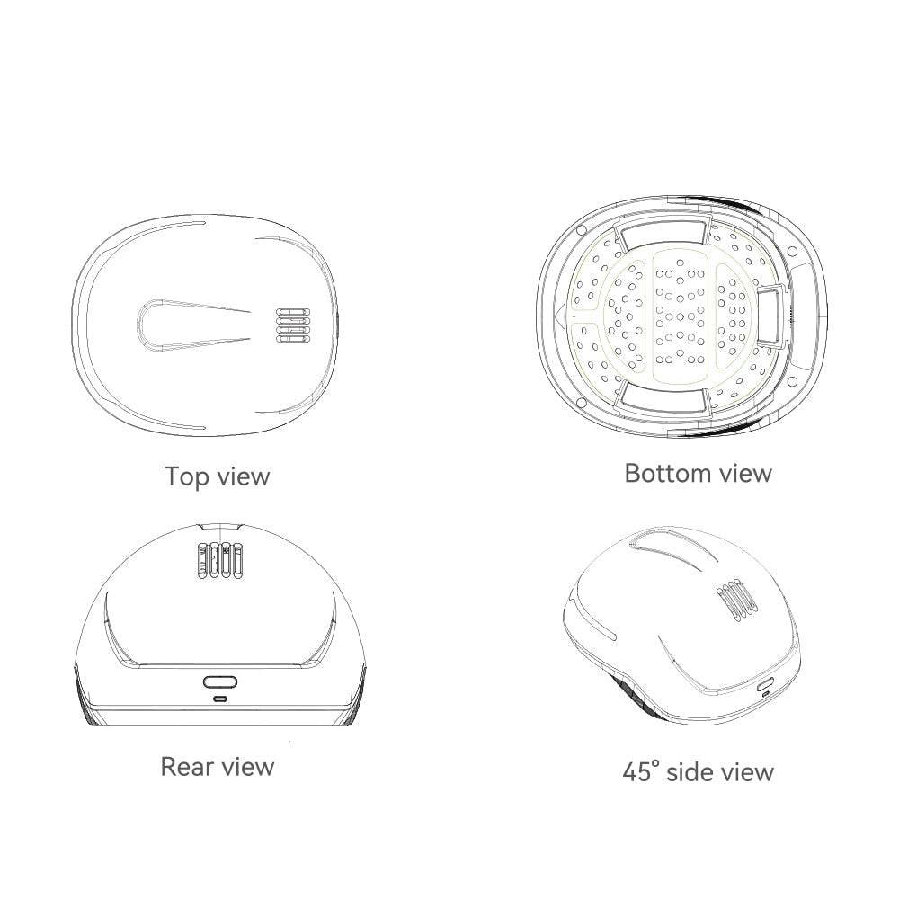Laser Hair Growth Helmet For Effective Hair Regrowth Treatment