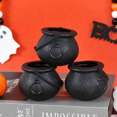Halloween Candy Cauldron 6pcs Mini Candy Buckets For Parties