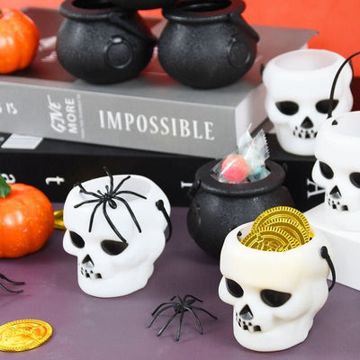 Halloween Candy Cauldron 6pcs Mini Candy Buckets For Parties