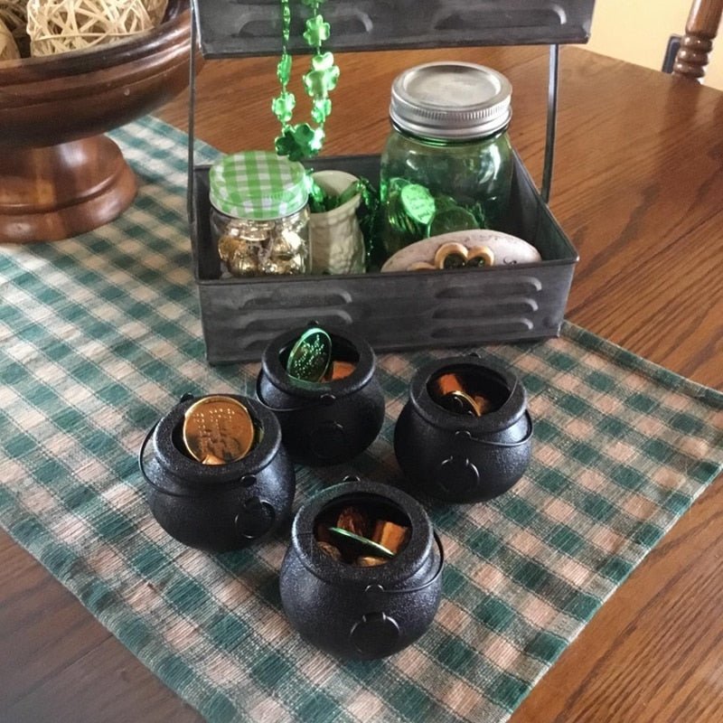 Halloween Candy Cauldron 6pcs Mini Candy Buckets For Parties