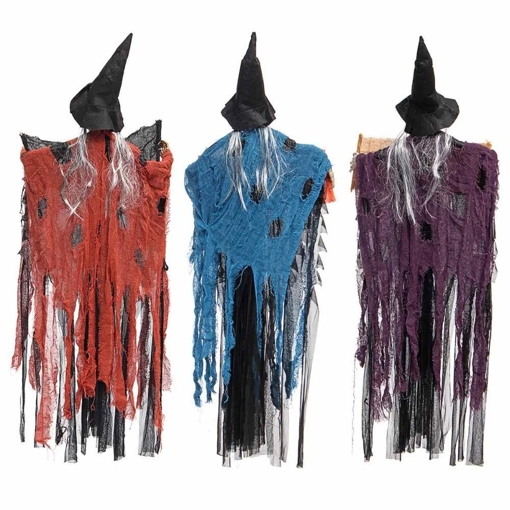 Halloween Hanging Ghost Decoration Grim Reaper Cloak Haunted House Banner