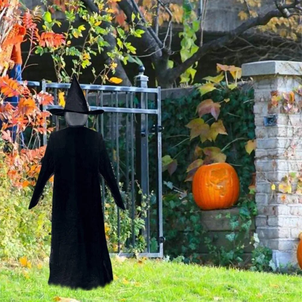 Halloween Inflatable Witches Light Up Three Witches Outdoor Decoration