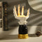 Halloween Candle Holder Palm Tray Witch Hand Decorative Party Accent